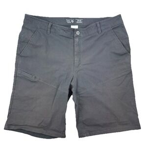 MOUNTAIN HARD WEAR Mens 10" Charcoal Shorts Hiking‎ - SIZE 38 *READ